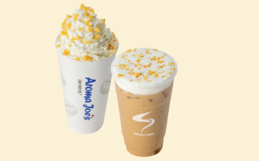 A picture of a poppin pumpkin latte